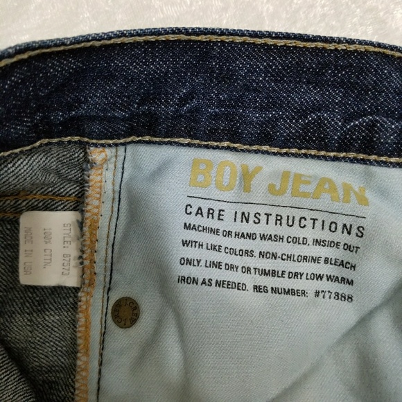 J. Crew Boy Jean Mid-Rise Straight Leg Denim - Picture 7 of 8